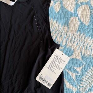Lululemon Athletica Black Sculpt Cropped Tank